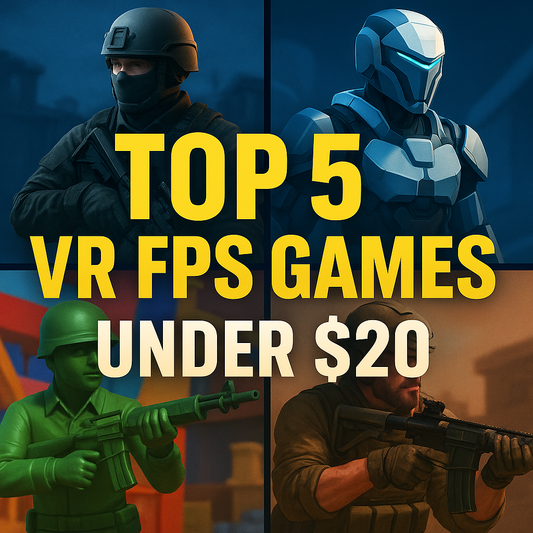 🎯 Top 5 VR FPS Games Under $20 (Free + Budget Shooters You Need to Play)