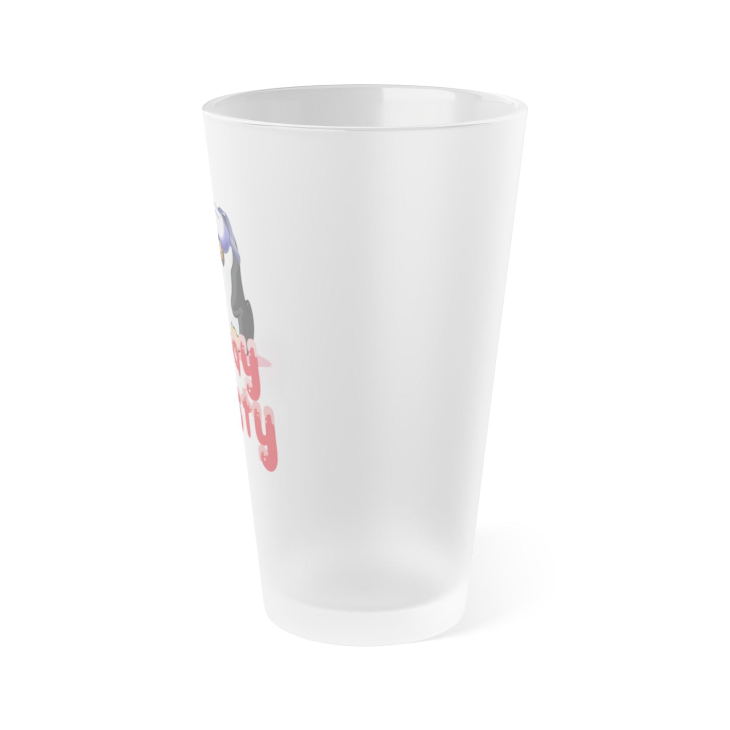 Stay Frosty 16oz Frosted Glass Mug – Tactical Cool for Every Sip