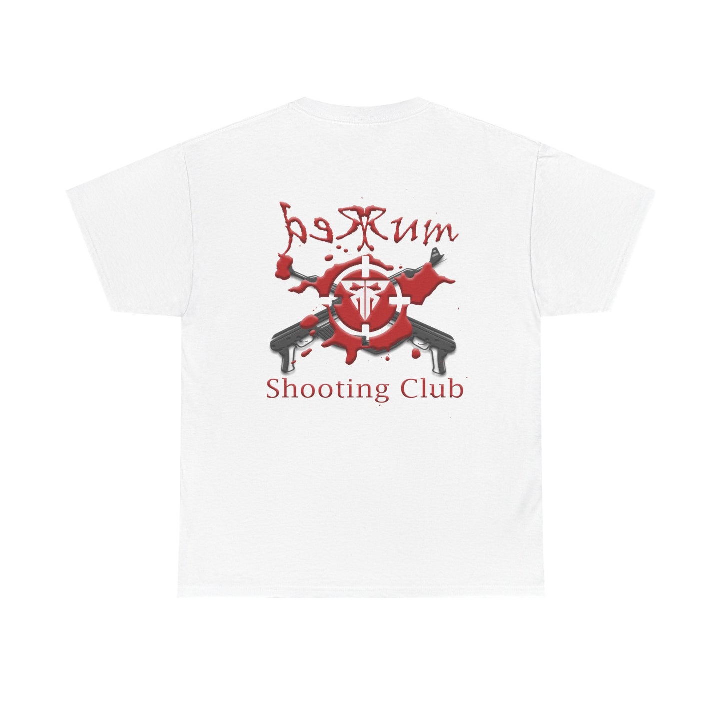 Redrum Shooting Club Tee – Front & Back Logo Edition