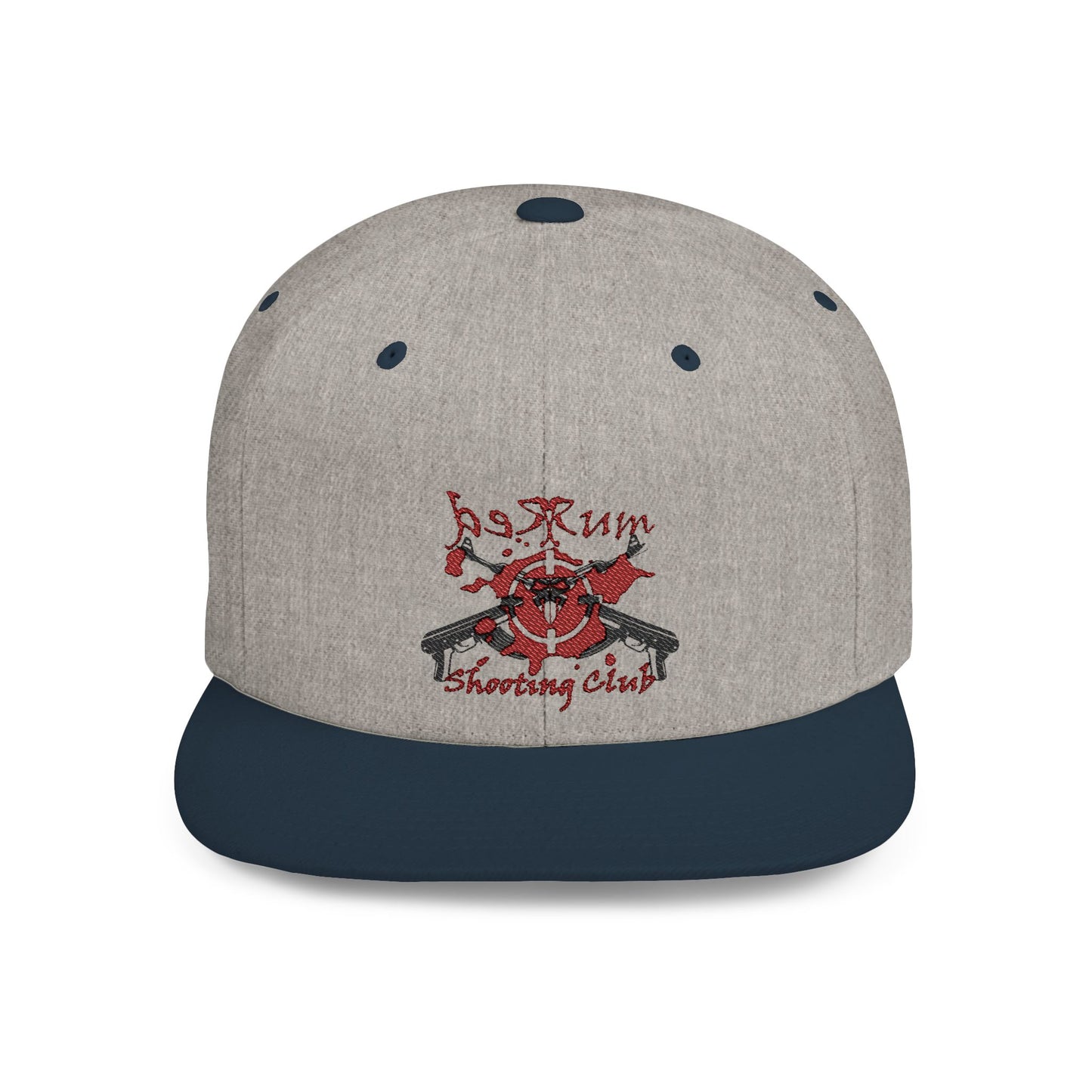 π« Redrum Shooting Club Classic Snapback Hat β Flat Bill, High-Profile Style