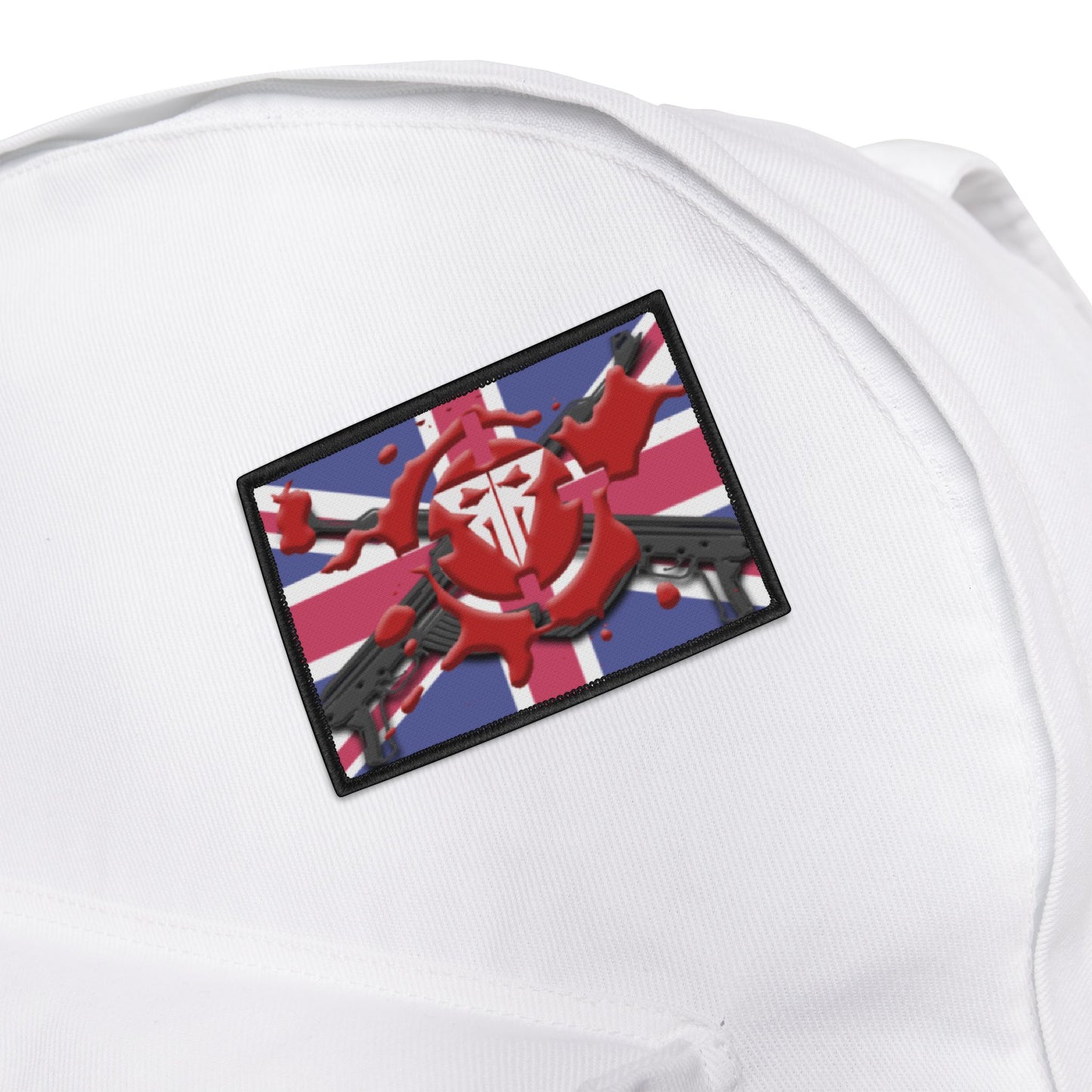 Redrum Shooting Club Iron-On Patch – Union Jack Edition