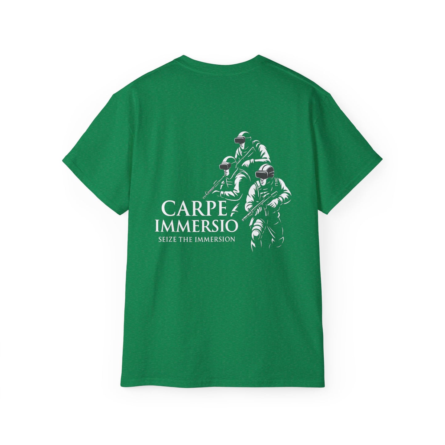 Carpe Immersio T-Shirt – Seize the Immersion VR Gamer Tee by Redrum Shooting Club