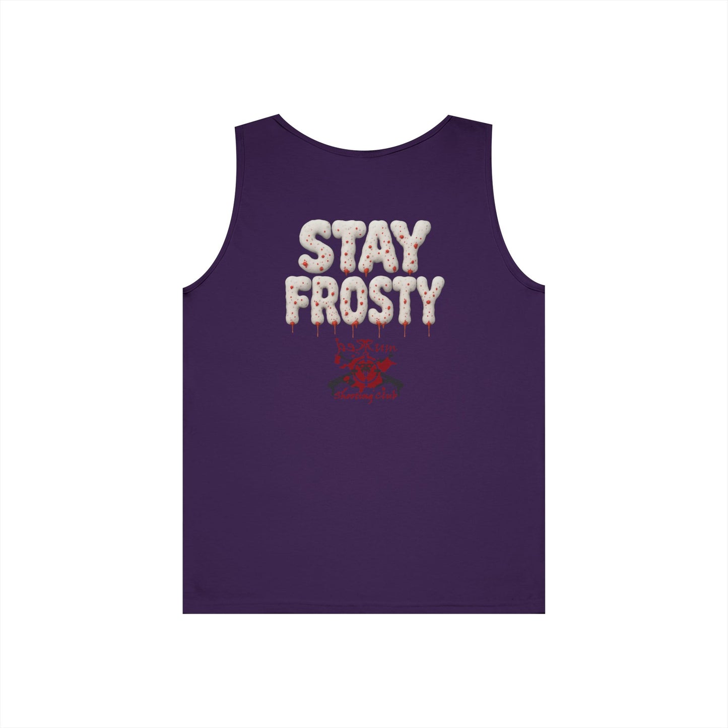 Stay Frosty Tactical Penguin Tank Top – Unisex Heavy Cotton, Multiple Colors, VR Gamer Club Apparel