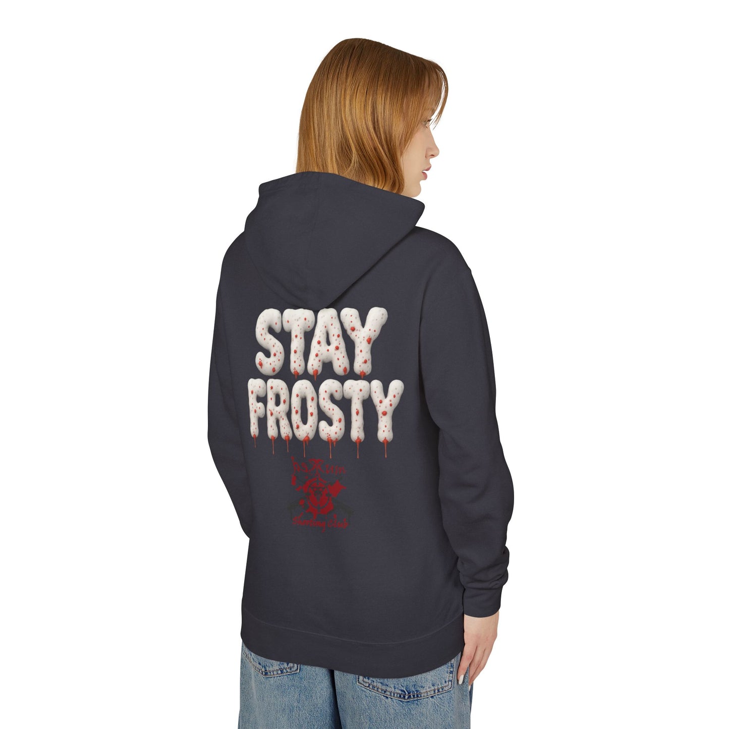 Stay Frosty Hoodie – VR Gamer Lightweight Unisex Hooded Sweatshirt