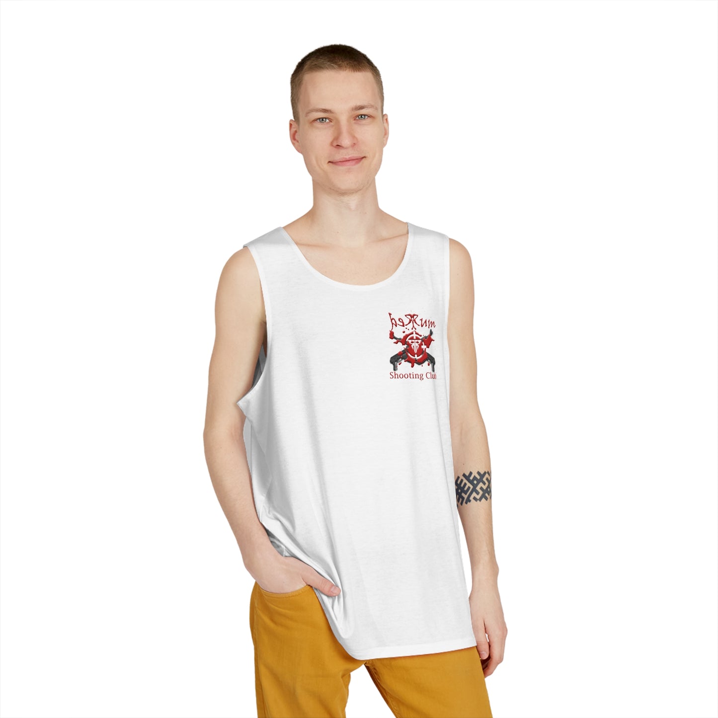 Club Performance Tank Top – Redrum Shooting Club Men’s Activewear