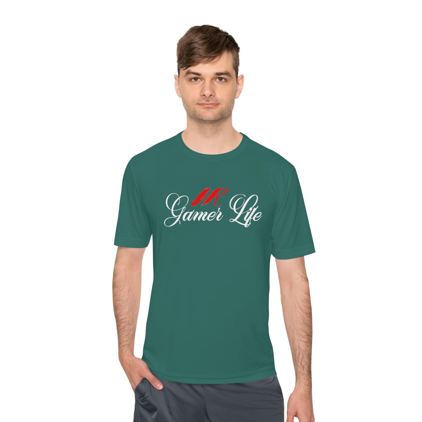 Gamer Life Moisture-Wicking Tee – Redrum Shooting Club Unisex Athletic Gaming Shirt