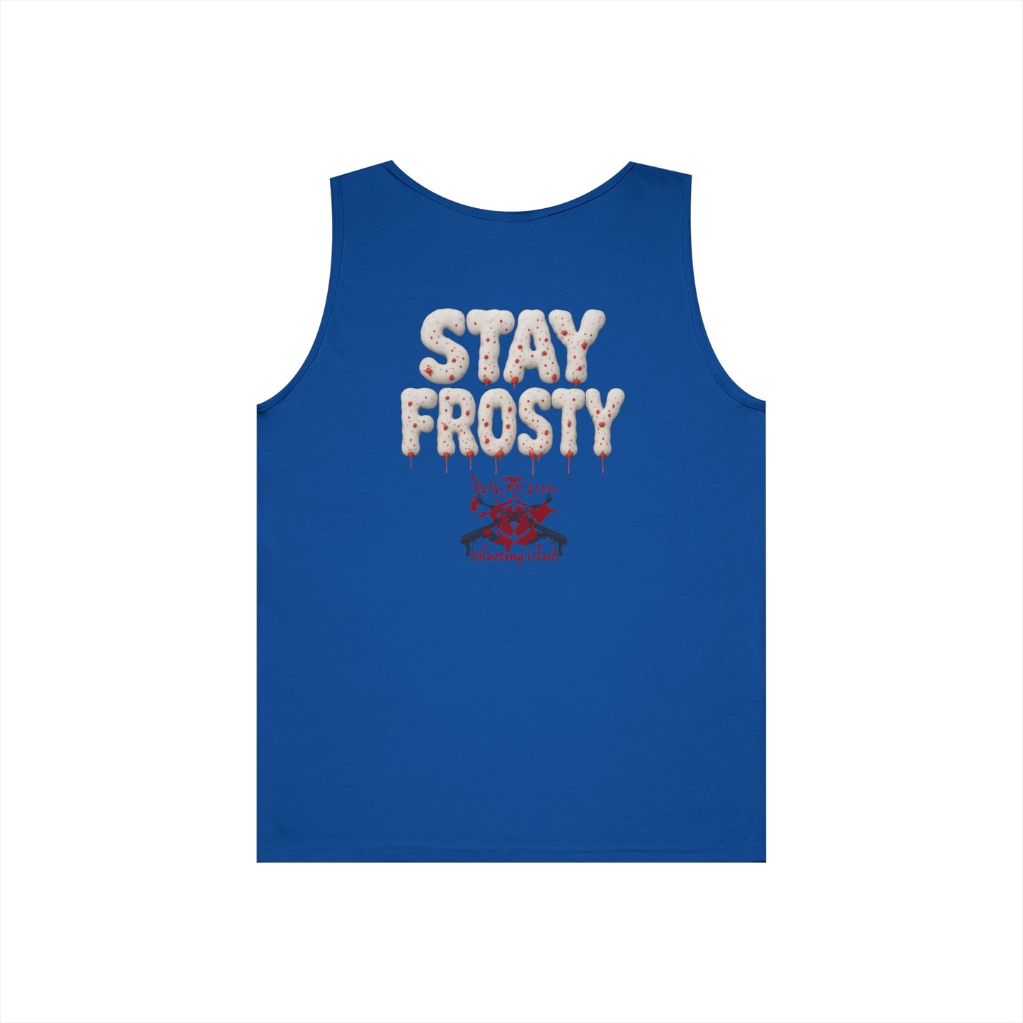 Stay Frosty Tactical Penguin Tank Top – Unisex Heavy Cotton, Multiple Colors, VR Gamer Club Apparel