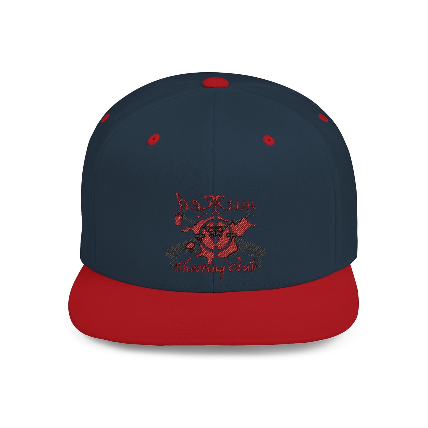 π« Redrum Shooting Club Classic Snapback Hat β Flat Bill, High-Profile Style