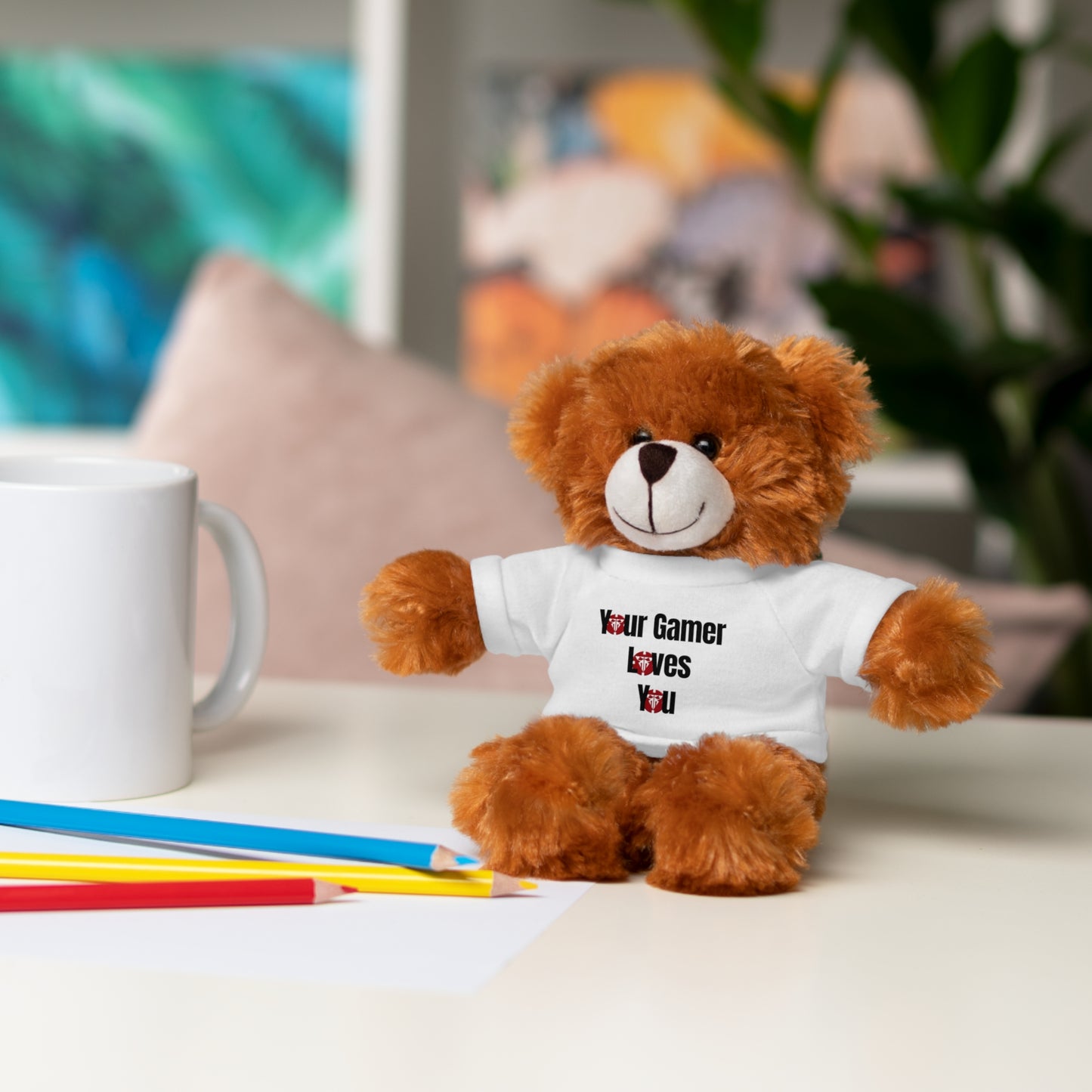 Your Gamer Loves You Plushies - Adorable Companions for VR Gamers