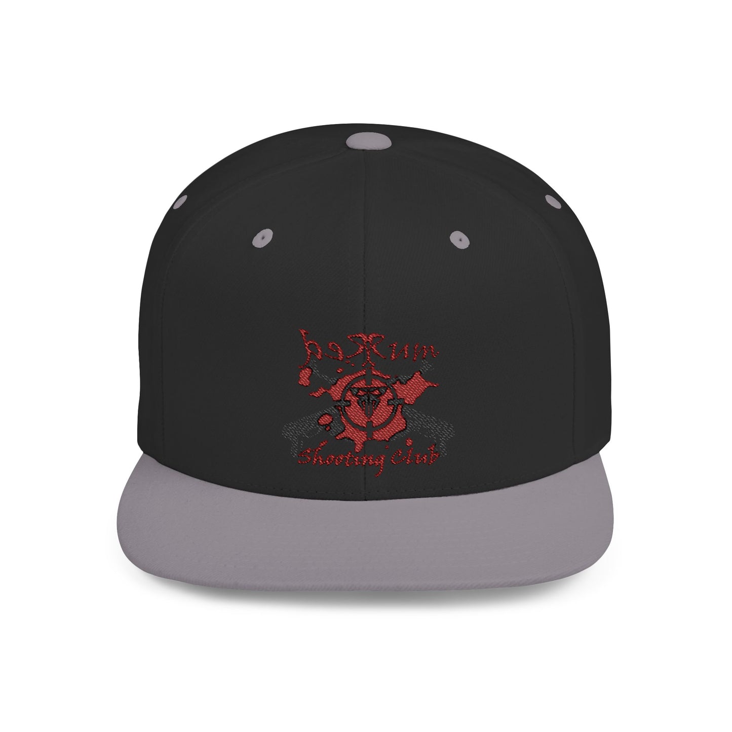 π« Redrum Shooting Club Classic Snapback Hat β Flat Bill, High-Profile Style