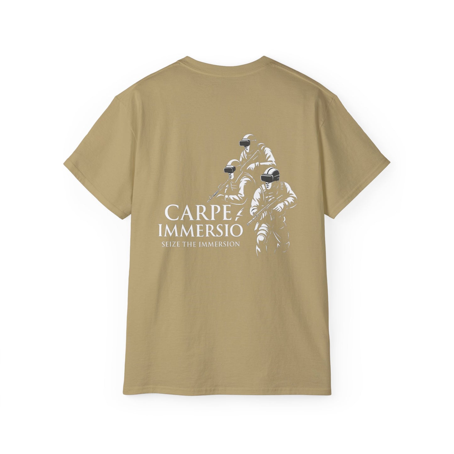 Carpe Immersio T-Shirt – Seize the Immersion VR Gamer Tee by Redrum Shooting Club