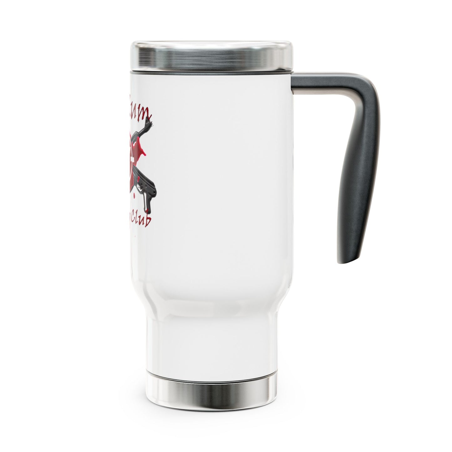 RSC Stainless Steel Travel Mug with Handle, 14oz