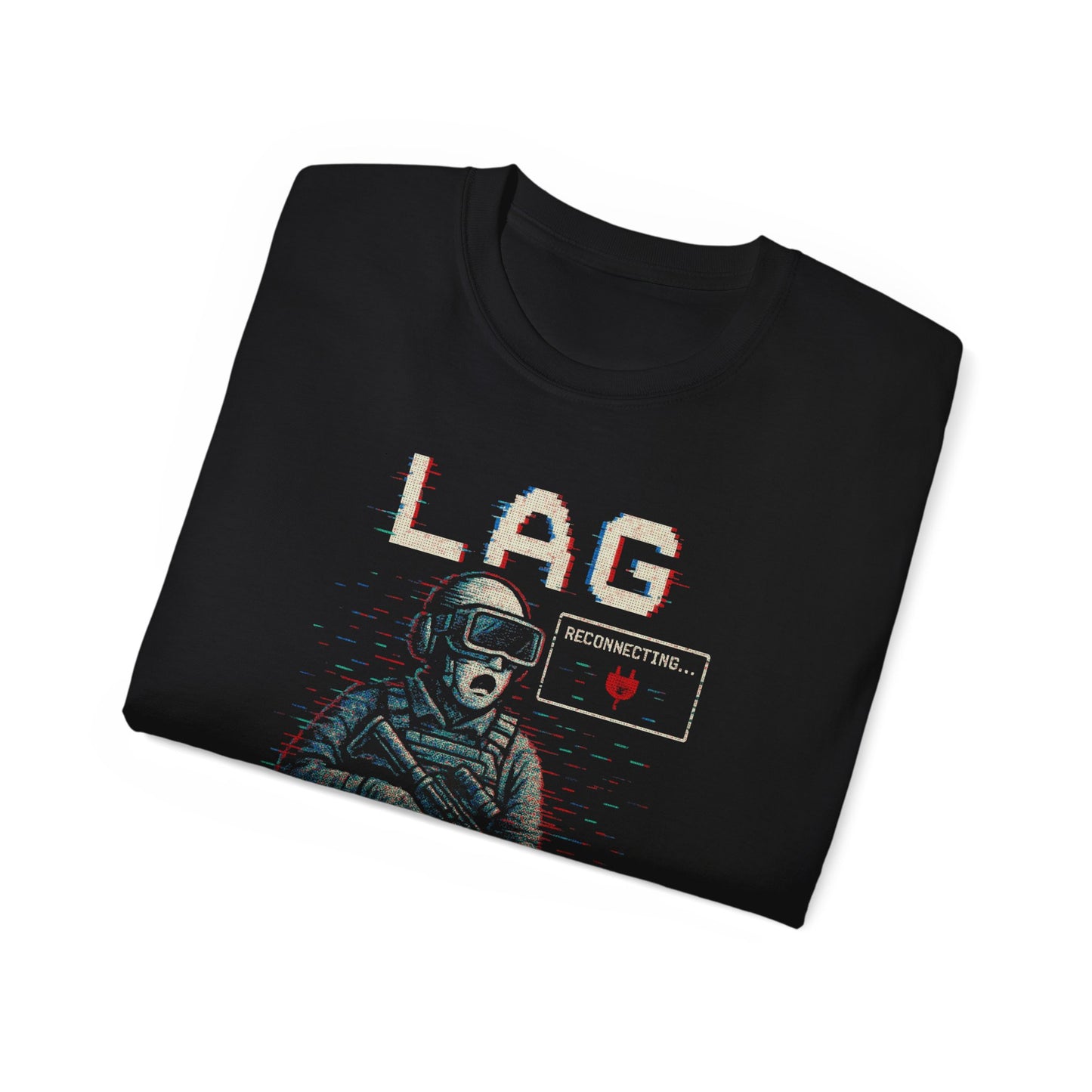 Blame the Ping – Lag Killed My Teammate Gamer Tee