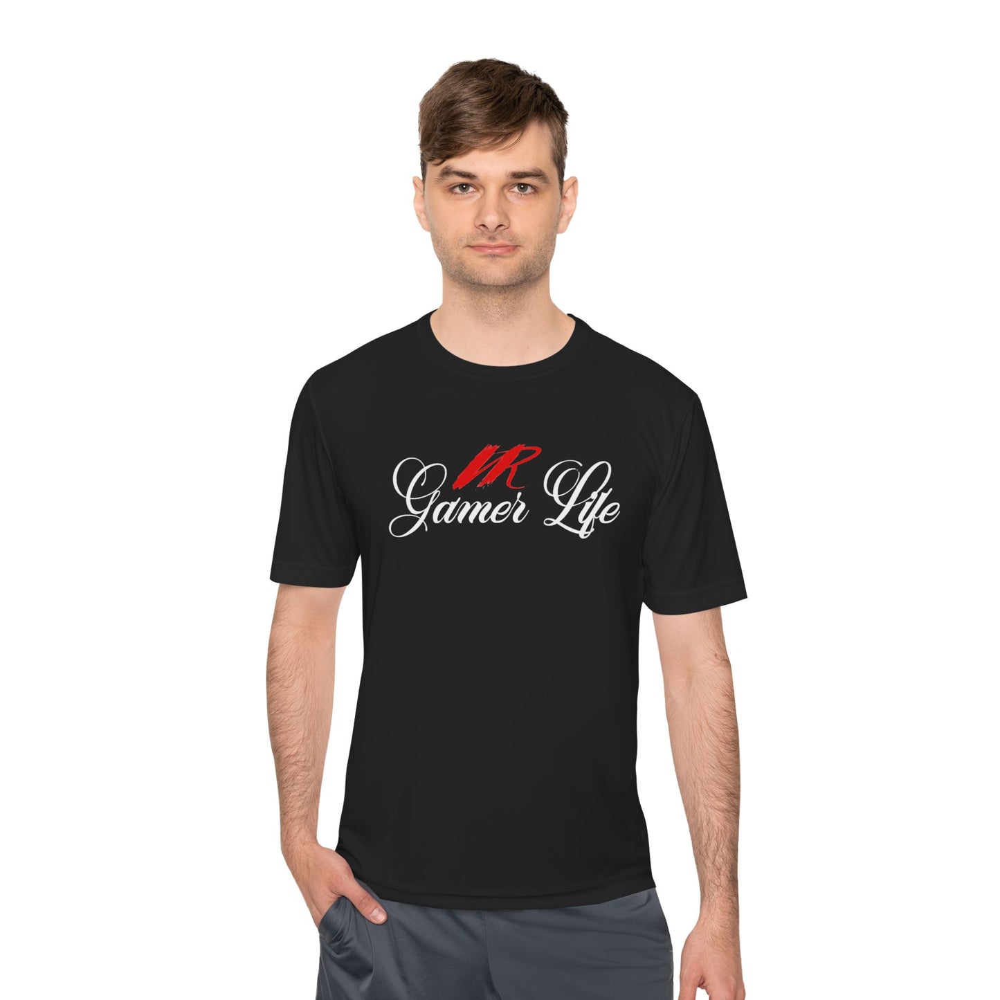 Gamer Life Moisture-Wicking Tee – Redrum Shooting Club Unisex Athletic Gaming Shirt