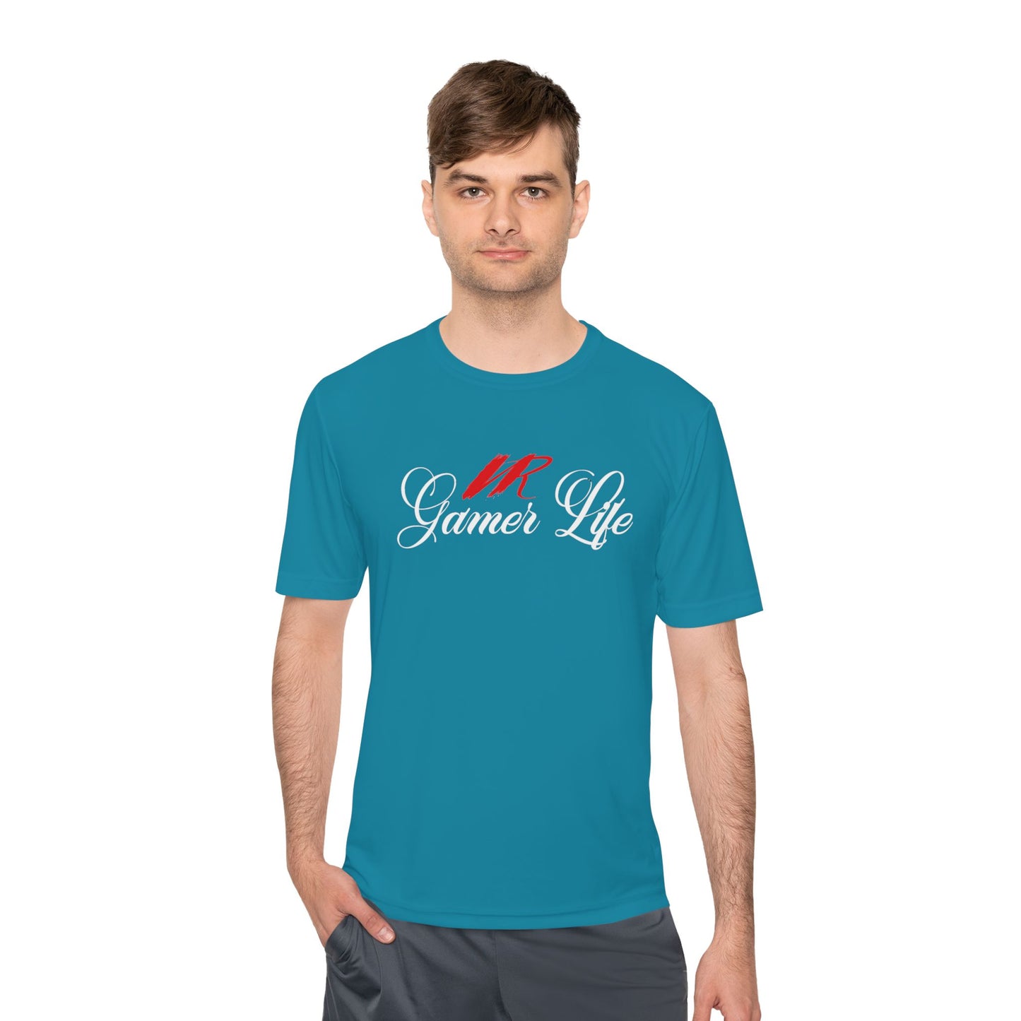 Gamer Life Moisture-Wicking Tee – Redrum Shooting Club Unisex Athletic Gaming Shirt