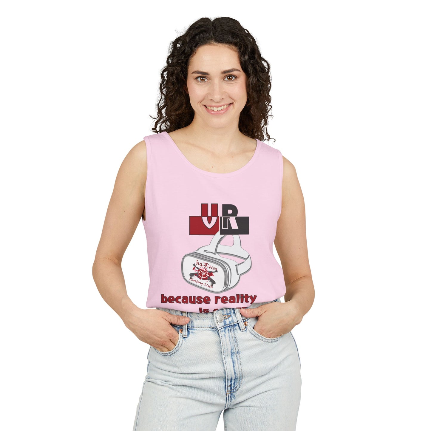 VR, Because Reality is Overrated – Unisex Tank Top