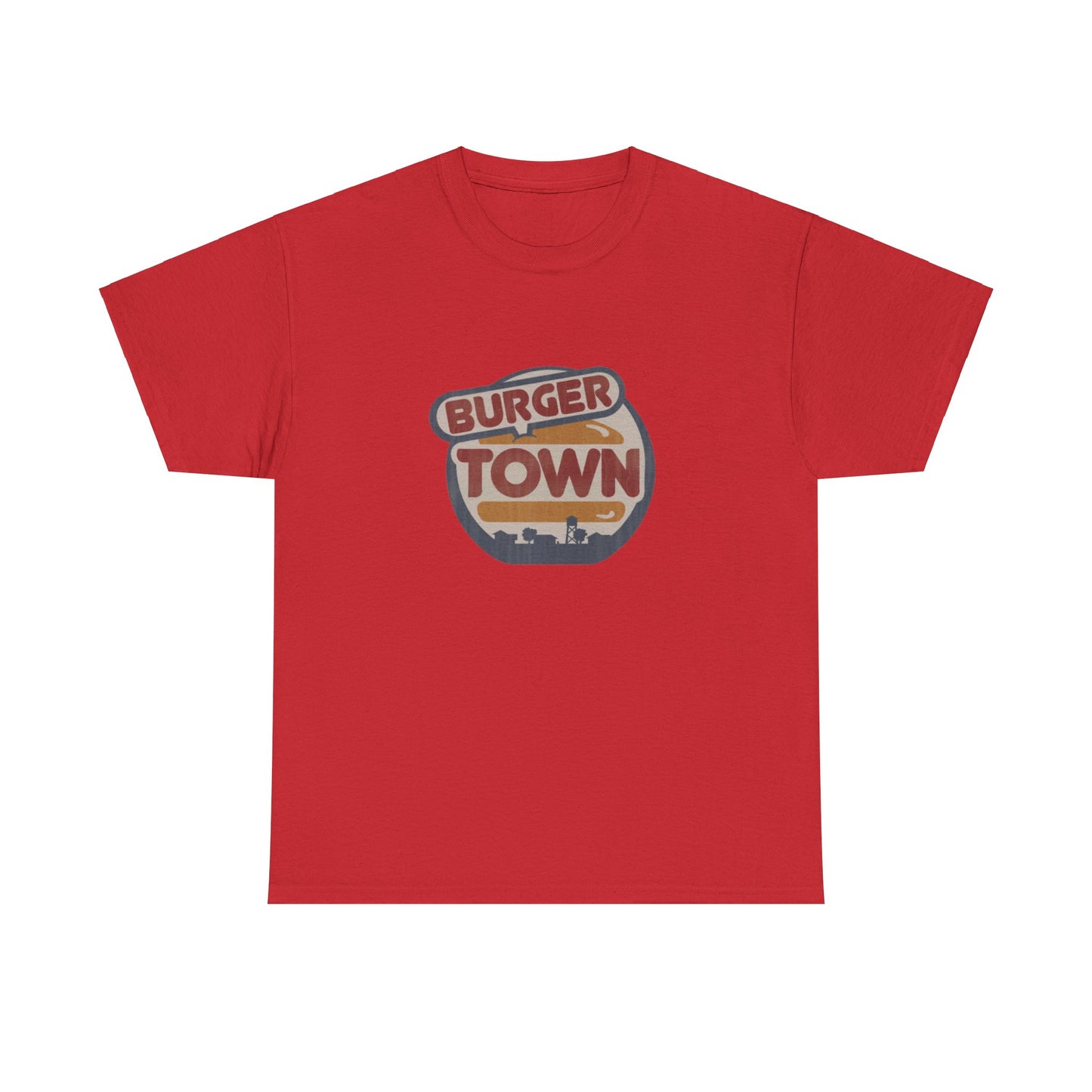 Burger Town Elite Gamer Tee - "Live Grilling, Good Eats, Fast Treats" Edition