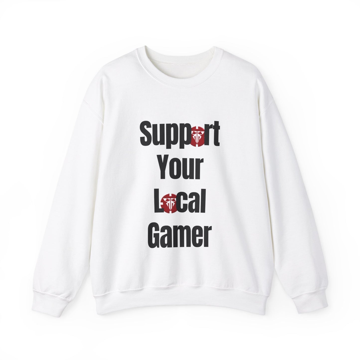 Support Your Local Gamer Unisex Heavy Blend™ Crewneck Sweatshirt