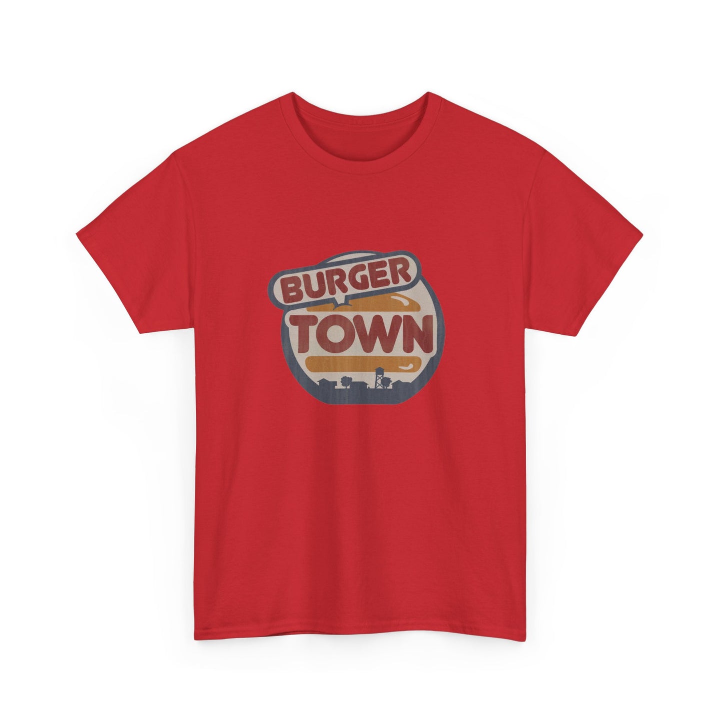 Burger Town Elite Gamer Tee - "Live Grilling, Good Eats, Fast Treats" Edition