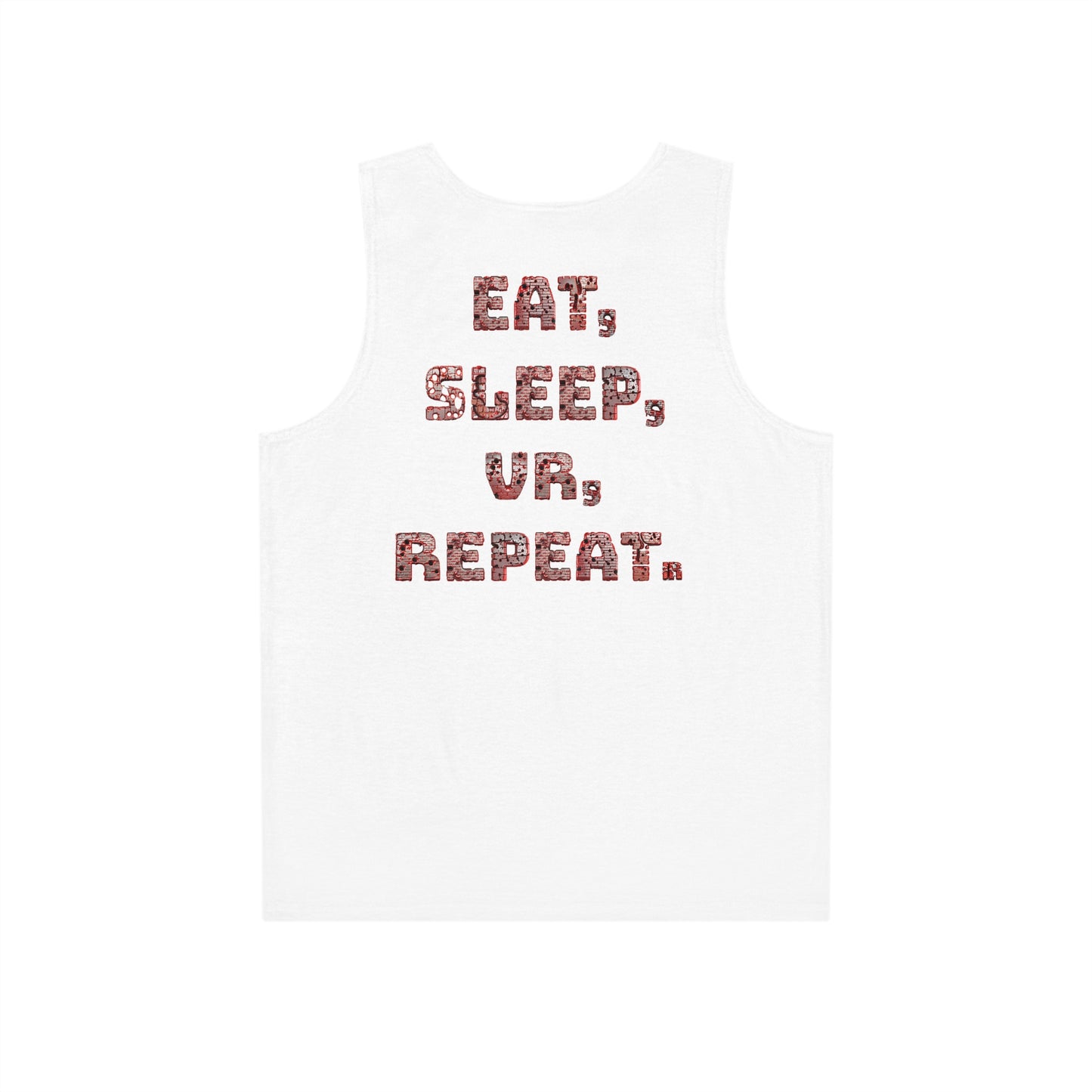Eat Sleep VR Repeat Tank Top – VR Gamer Lifestyle Apparel