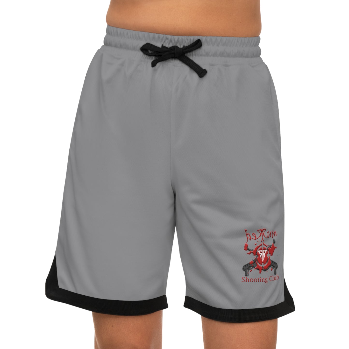 Grey RSC VR Gamer Basketball Shorts – Stay Cool, Play Hard