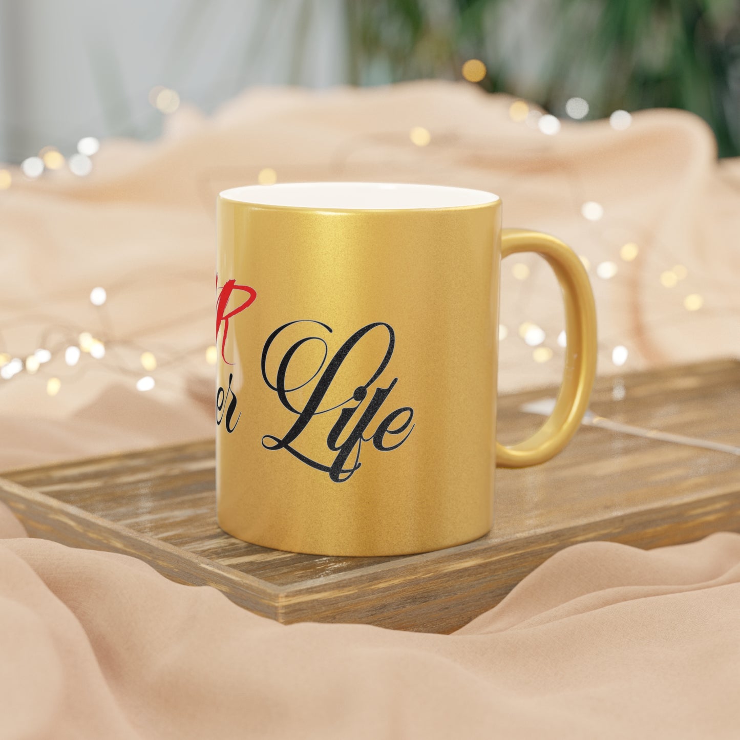 VR Gamer Life Gold Skin Coffee Mug – Start Your Day in Style