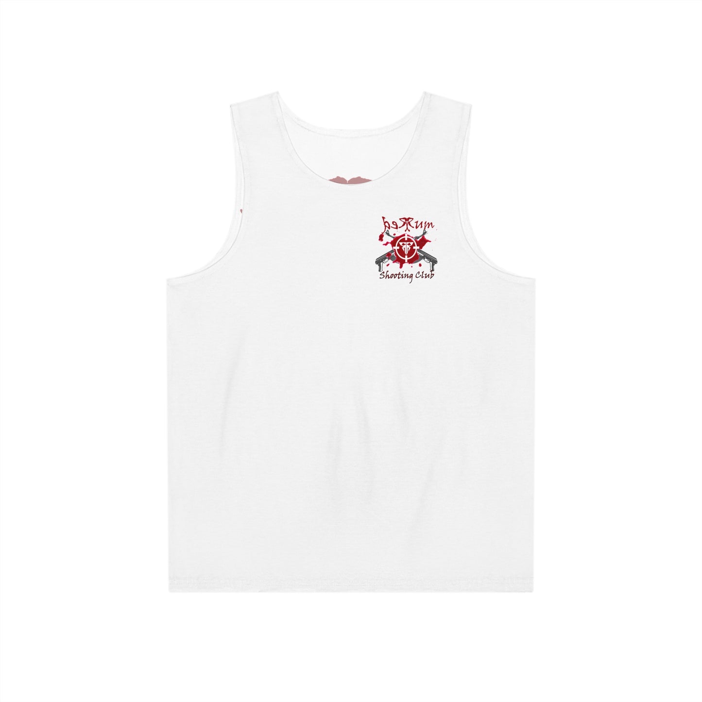 Redrum Shooting Club 'Trust No One' VR Gamer White Tank Top