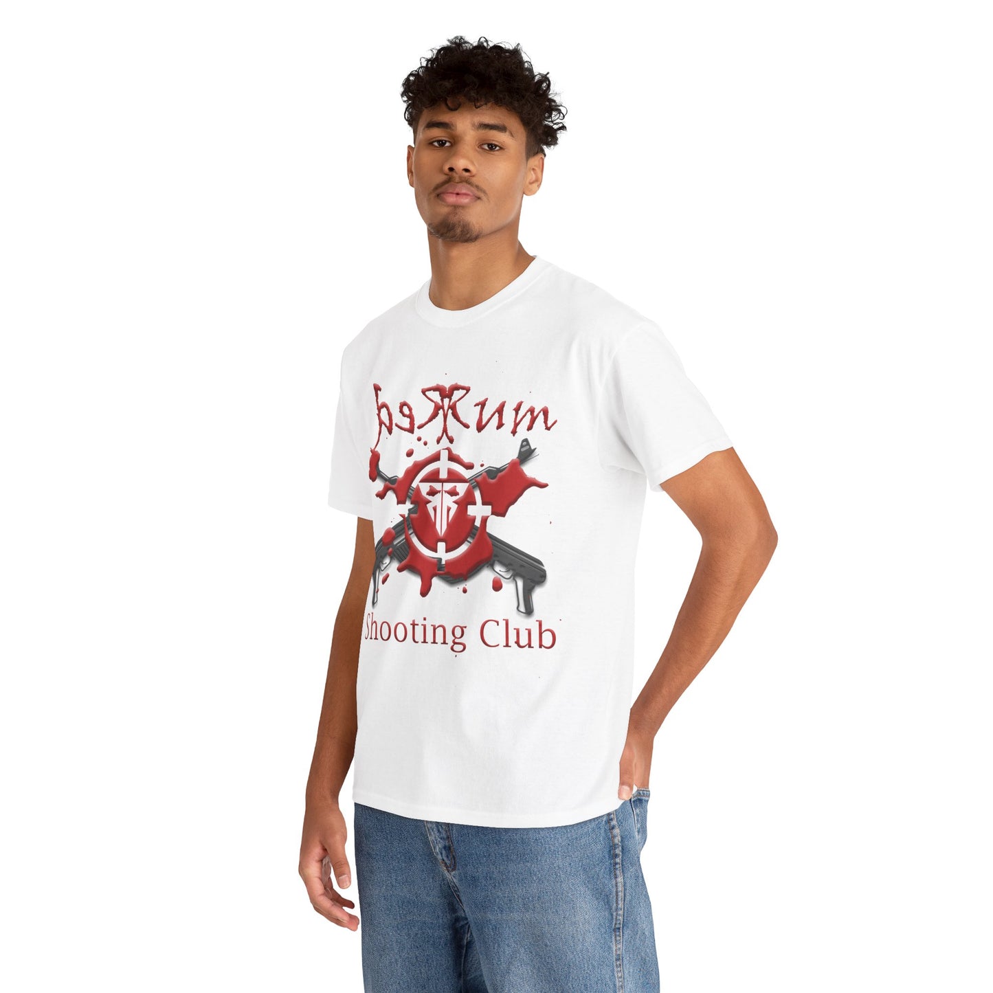 Redrum Shooting Club Virtual Marksman Unisex Cotton Tee - UK Edition