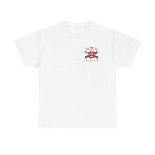 Redrum Shooting Club Tee – Front & Back Logo Edition