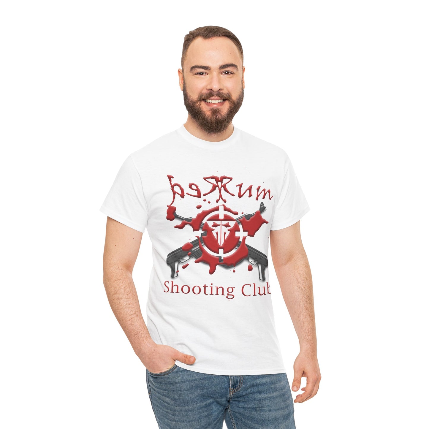 Redrum Shooting Club Virtual Marksman Unisex Cotton Tee - UK Edition