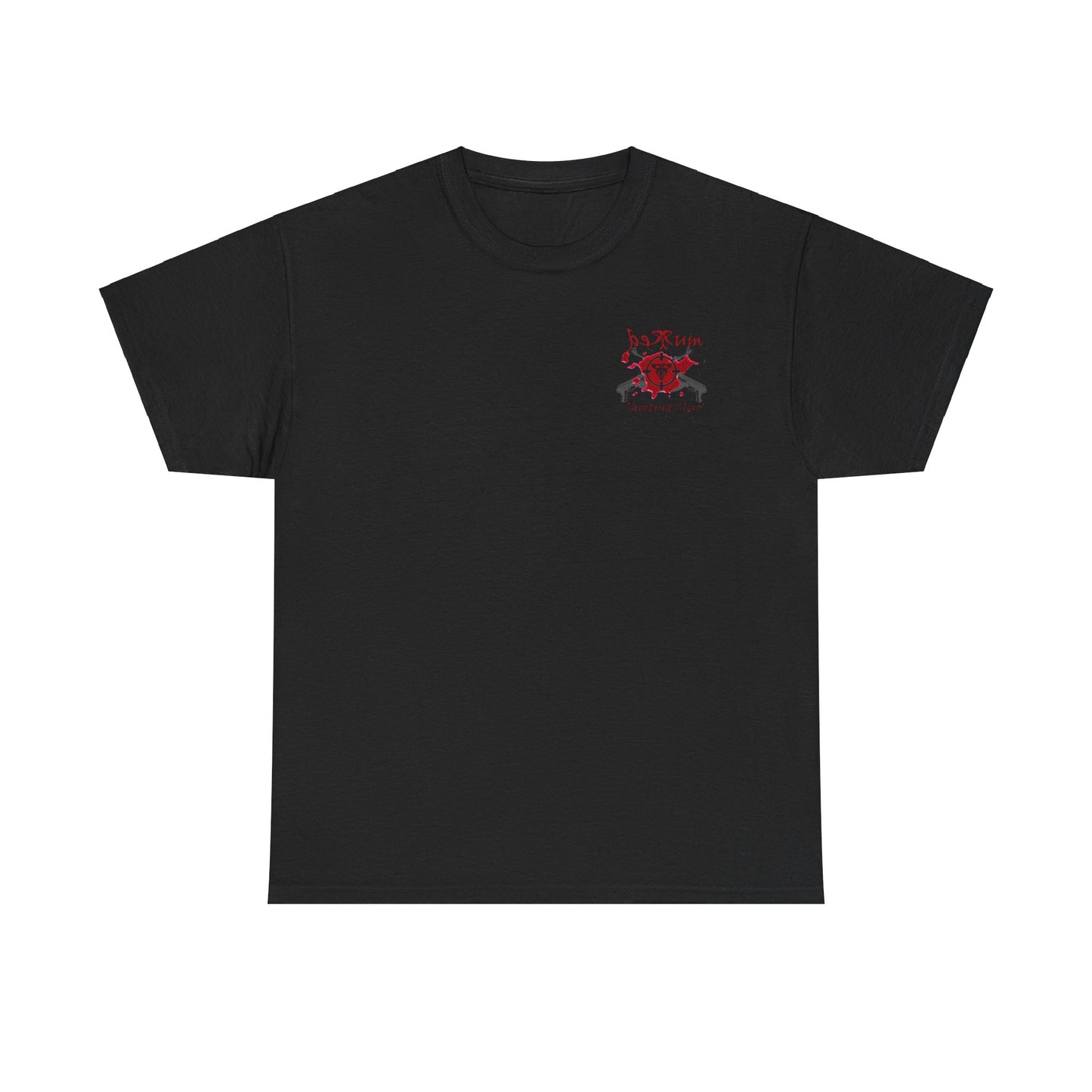 Redrum Shooting Club 'Trust No One' Black Cotton Tee