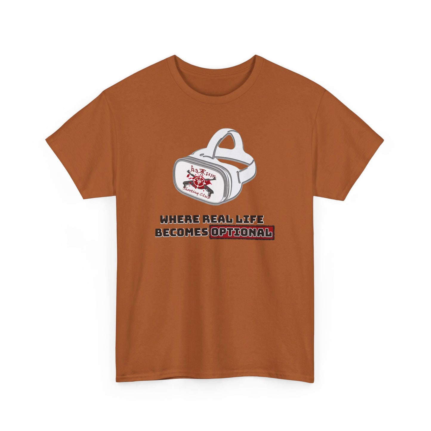 Where Real Life Becomes Optional – VR Gamer Tee