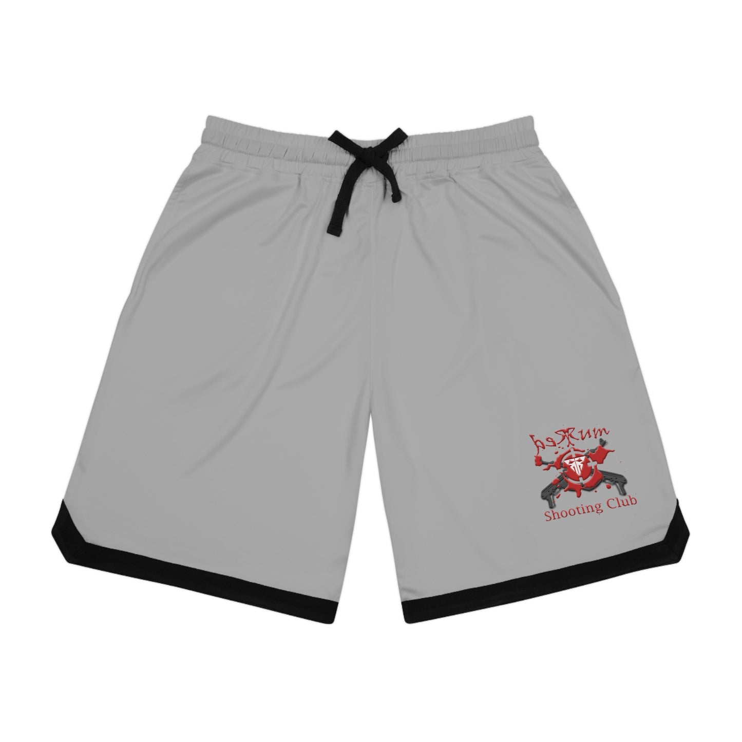 Light Grey RSC VR Gamer Basketball Shorts – Stay Cool, Play Hard