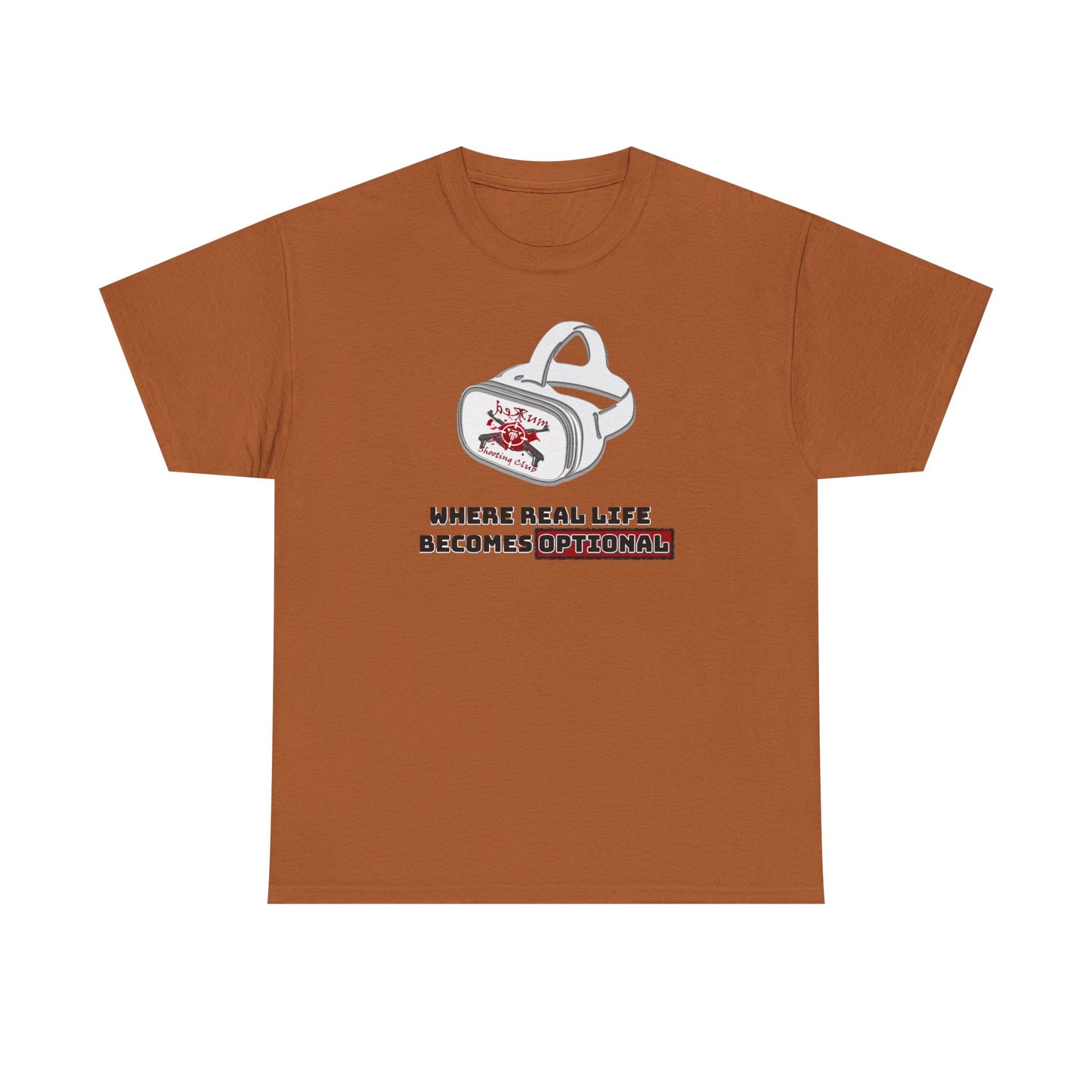 Where Real Life Becomes Optional – VR Gamer Tee