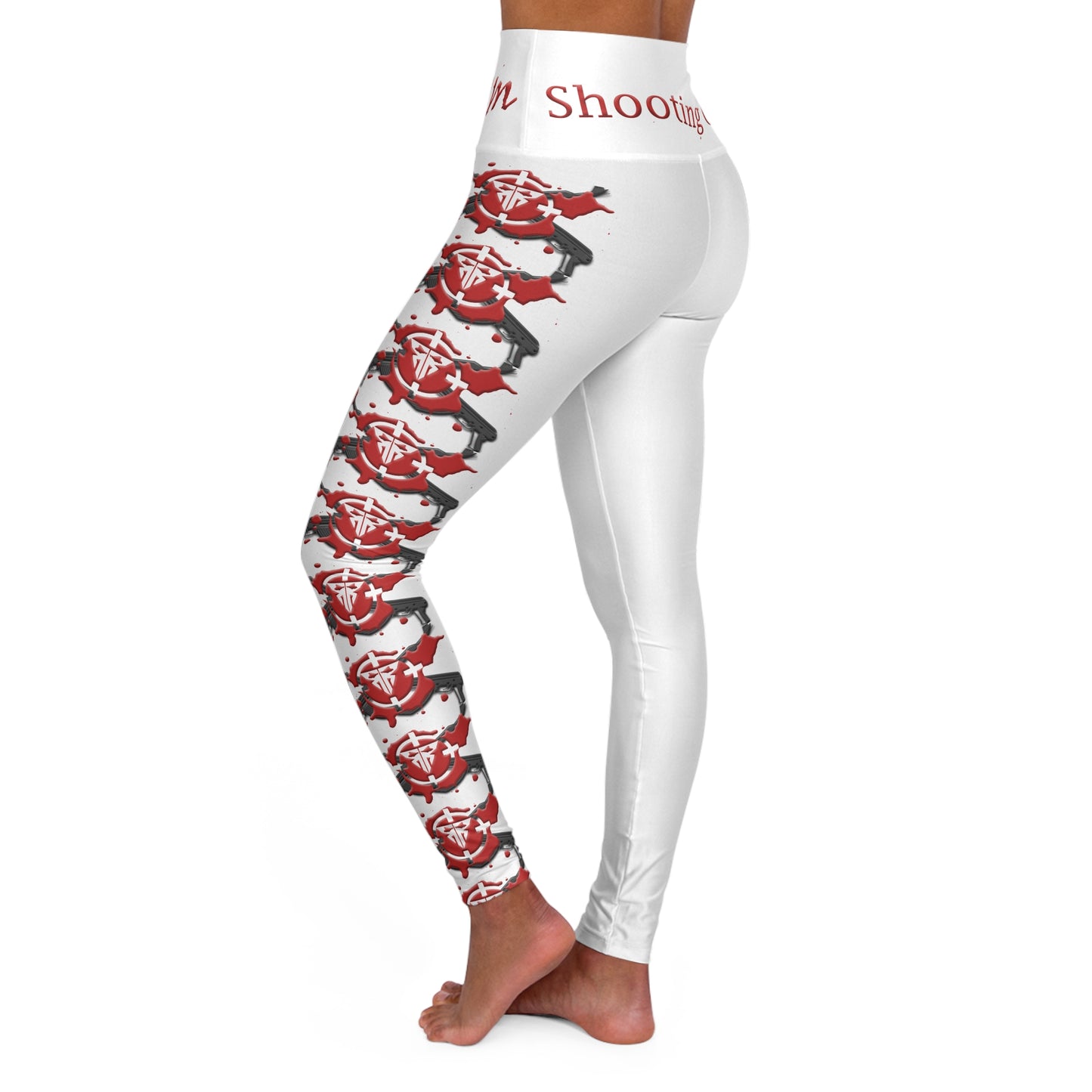 RSC Logo High-Waisted Performance Leggings – Power Up in Style