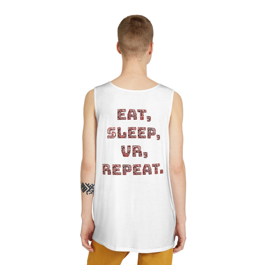 Eat Sleep VR Repeat Tank Top – VR Gamer Lifestyle Apparel