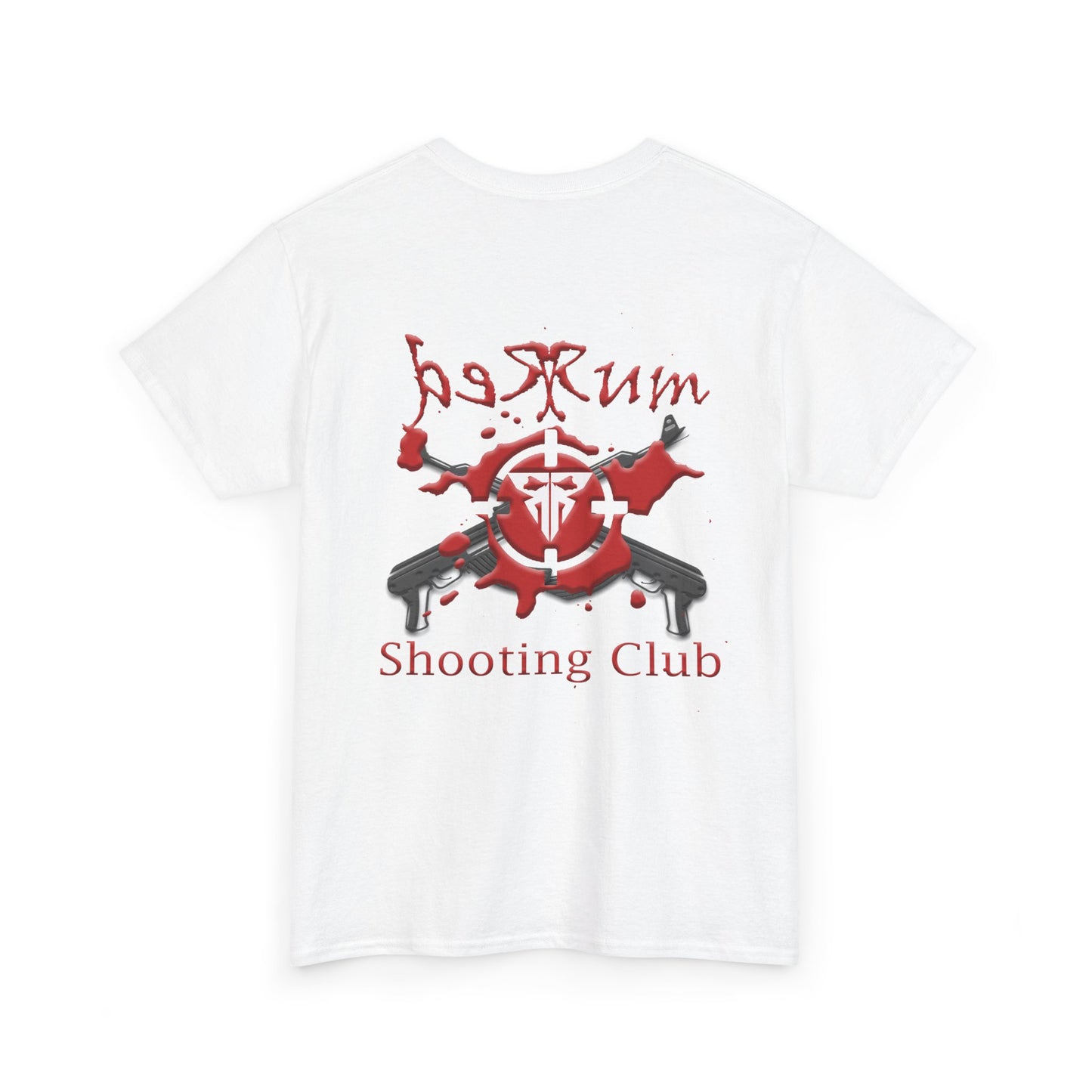 Redrum Shooting Club Tee – Front & Back Logo Edition