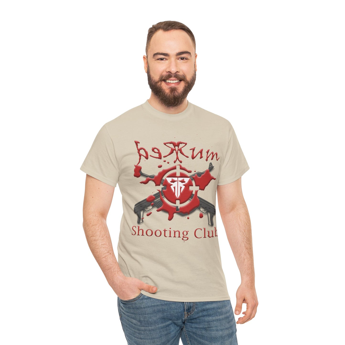 Redrum Shooting Club Virtual Marksman Unisex Cotton Tee - UK Edition