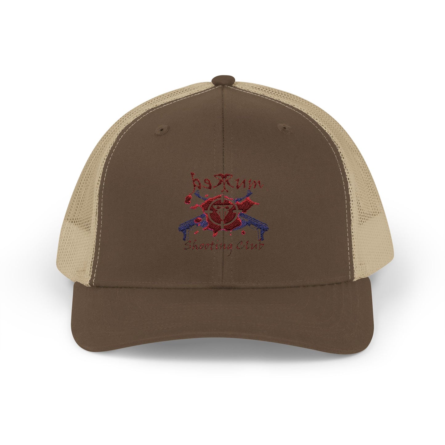 🧢 Redrum Desert Trucker Hat – Snapback Club Edition
