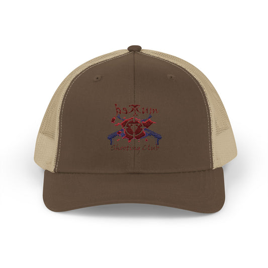 🧢 Redrum Desert Trucker Hat – Snapback Club Edition