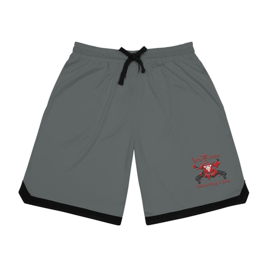 Dark Grey RSC VR Gamer Basketball Shorts – Stay Cool, Play Hard