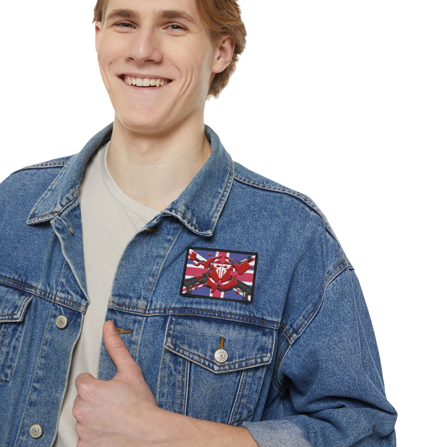 Redrum Shooting Club Iron-On Patch – Union Jack Edition