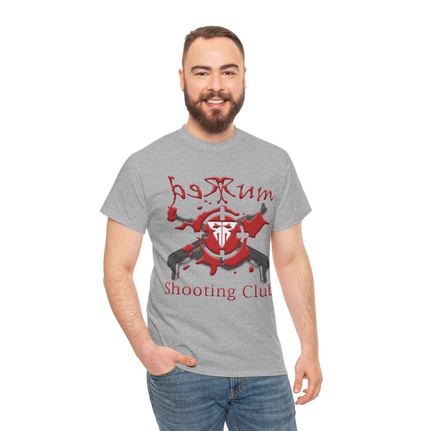 Redrum Shooting Club Virtual Marksman Unisex Cotton Tee - UK Edition