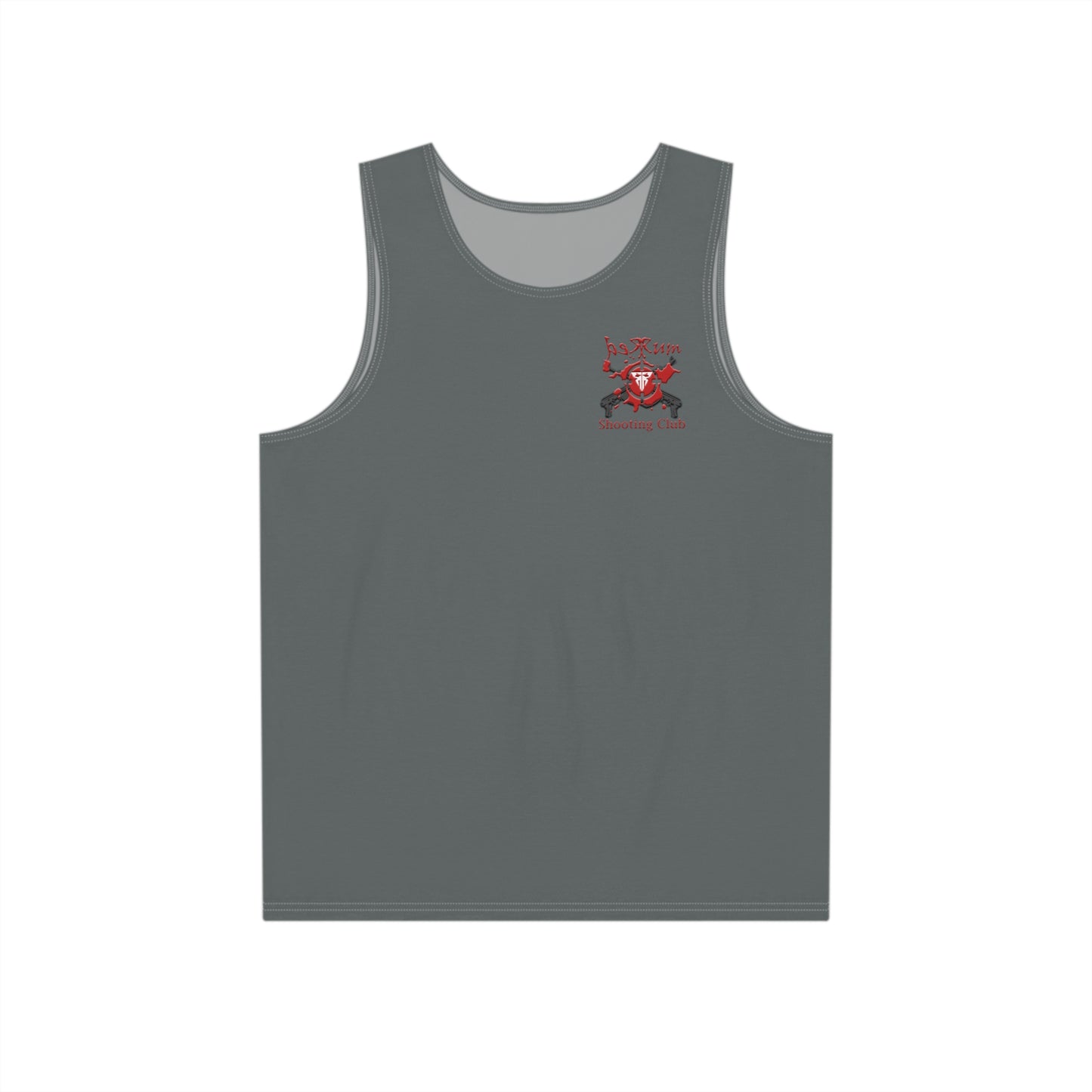 Dark Grey Redrum Shooting Club Men's Soft Performance Tank Top