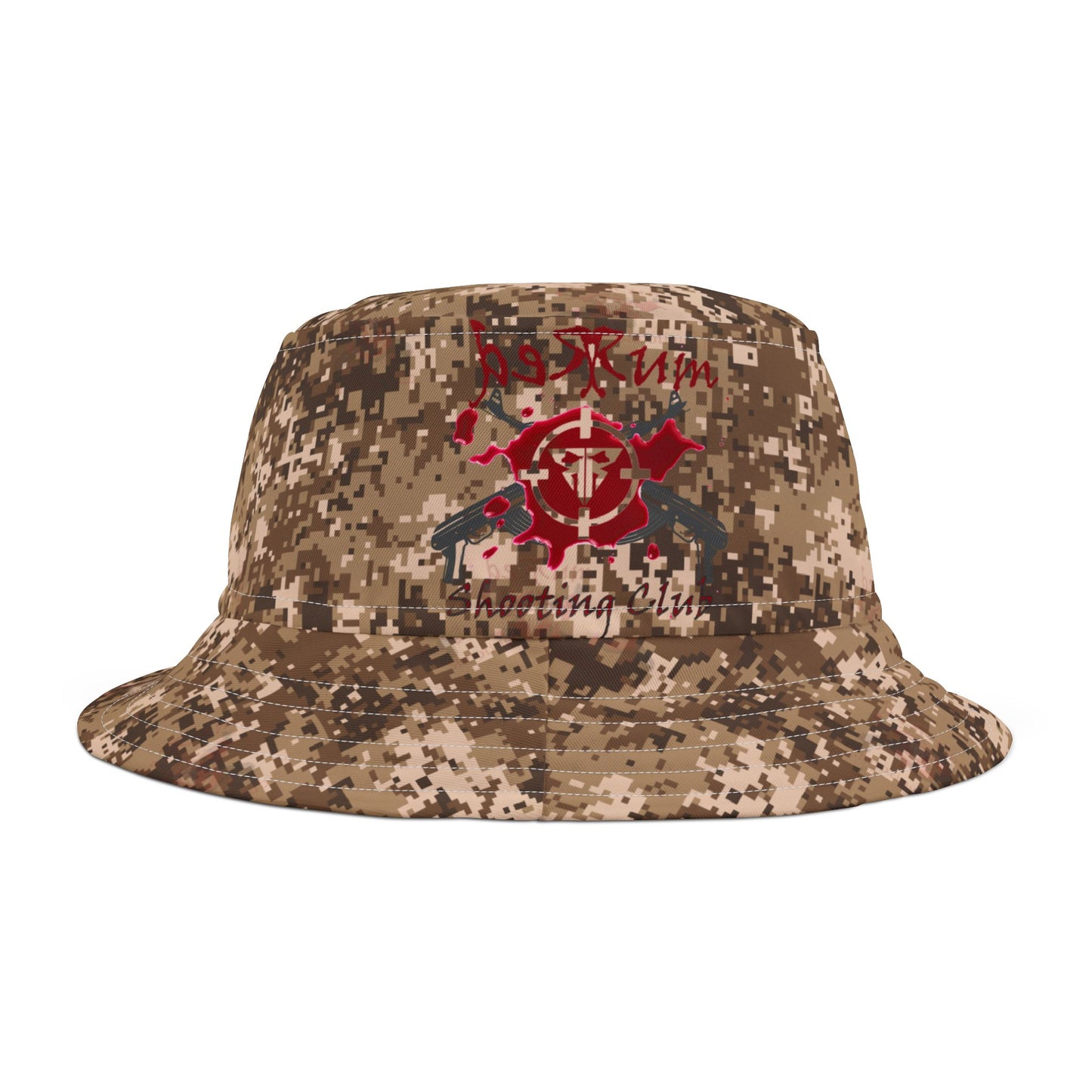Redrum Patrol Bucket Hat – Desert Camo Club Edition