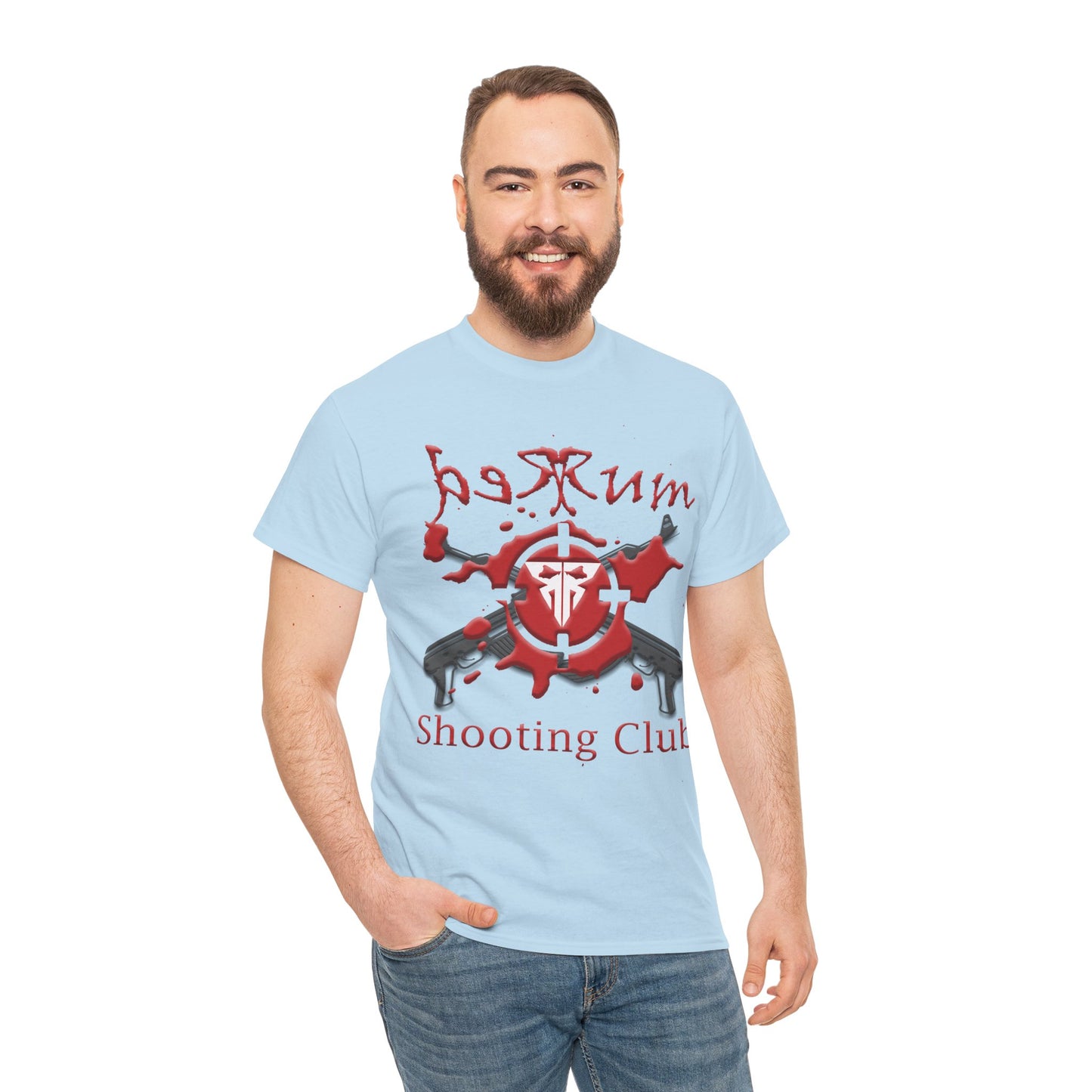 Redrum Shooting Club Virtual Marksman Unisex Cotton Tee - UK Edition