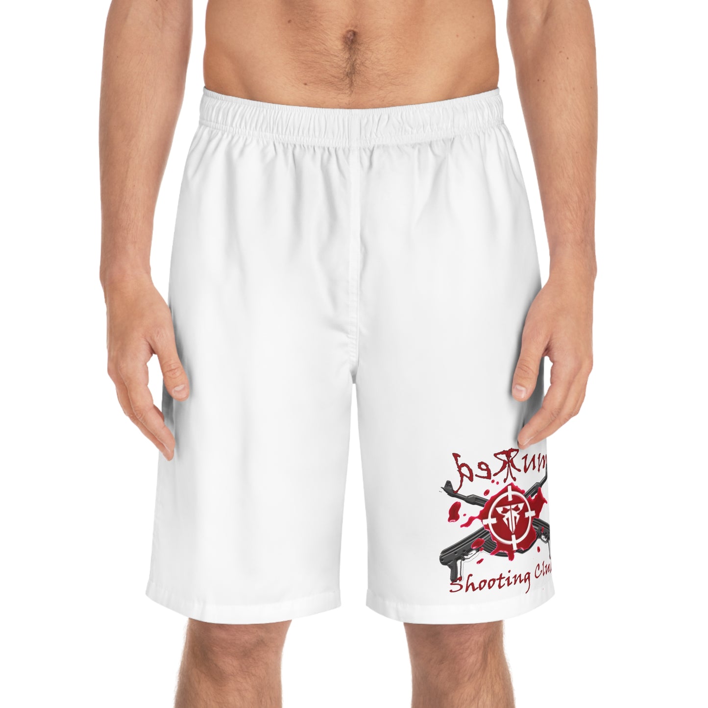 Redrum Shooting Club Men's Custom Board Shorts