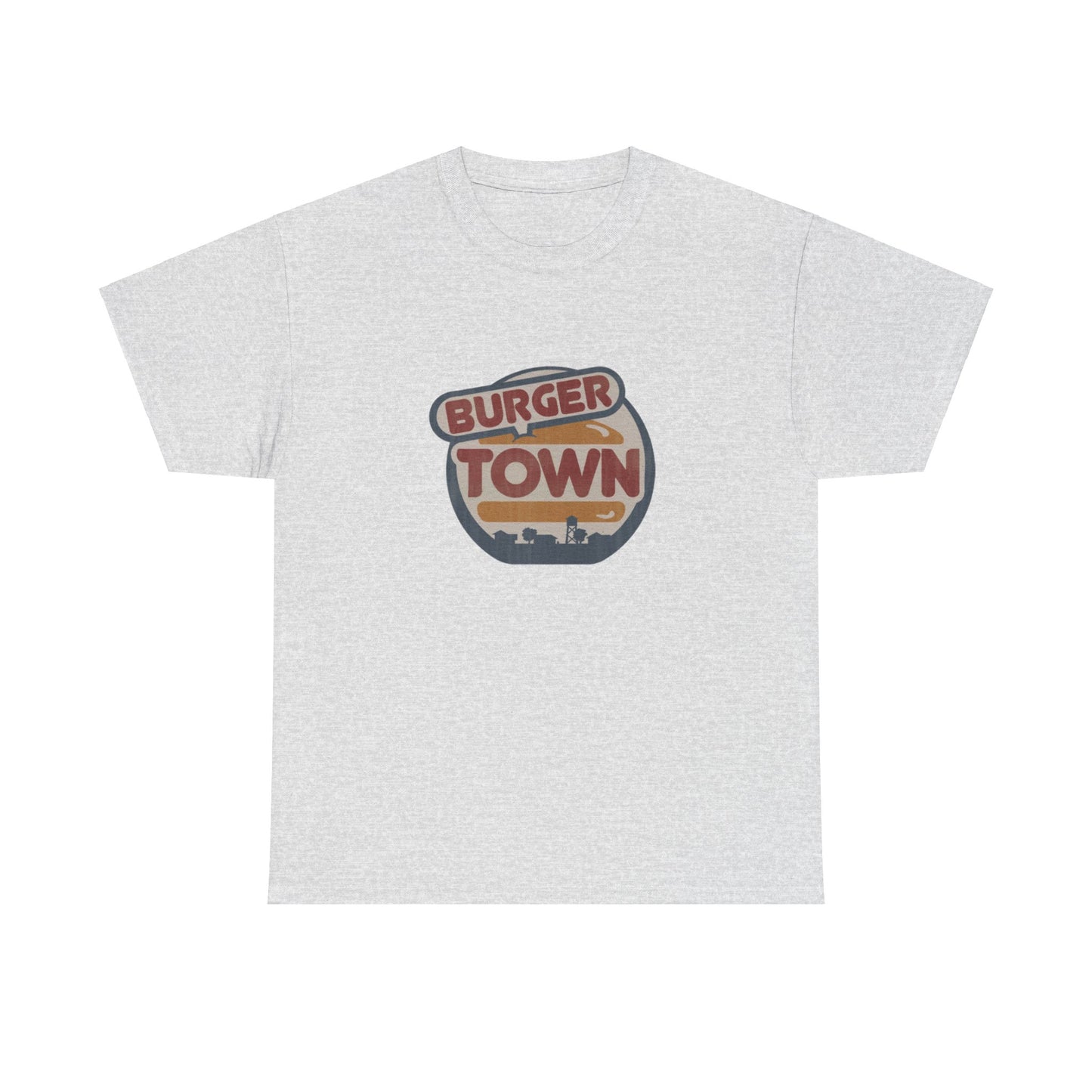 Burger Town Elite Gamer Tee - "Live Grilling, Good Eats, Fast Treats" Edition