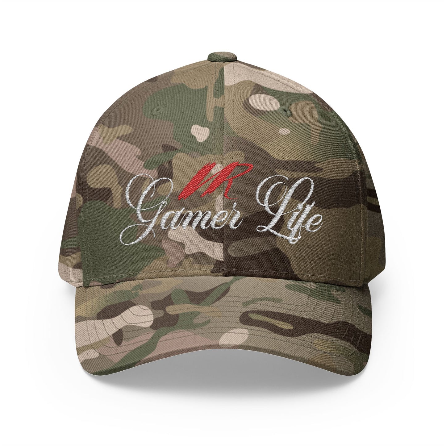 VR Gamer Life Flex-Fit Hat – Tactical Comfort for Virtual Warriors