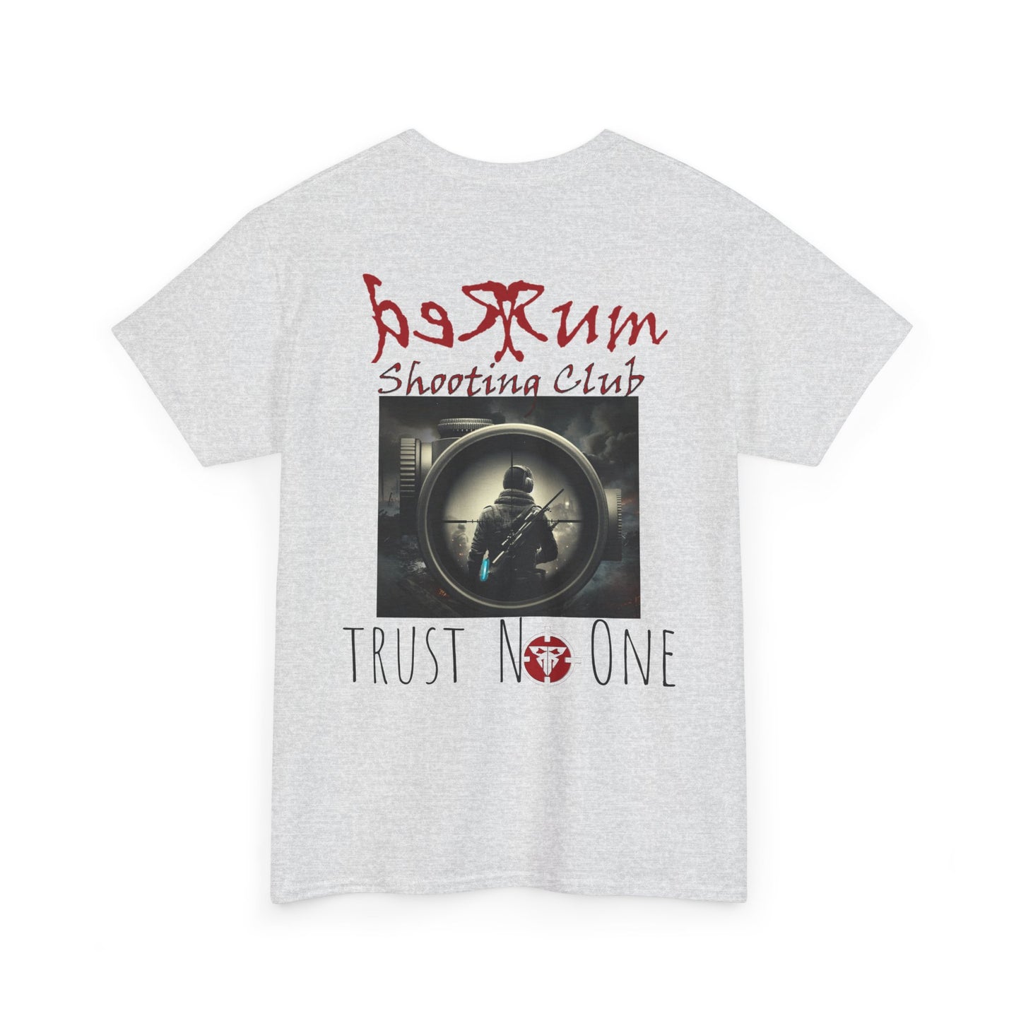 Redrum Shooting Club 'Trust No One' Heavy Cotton Tee